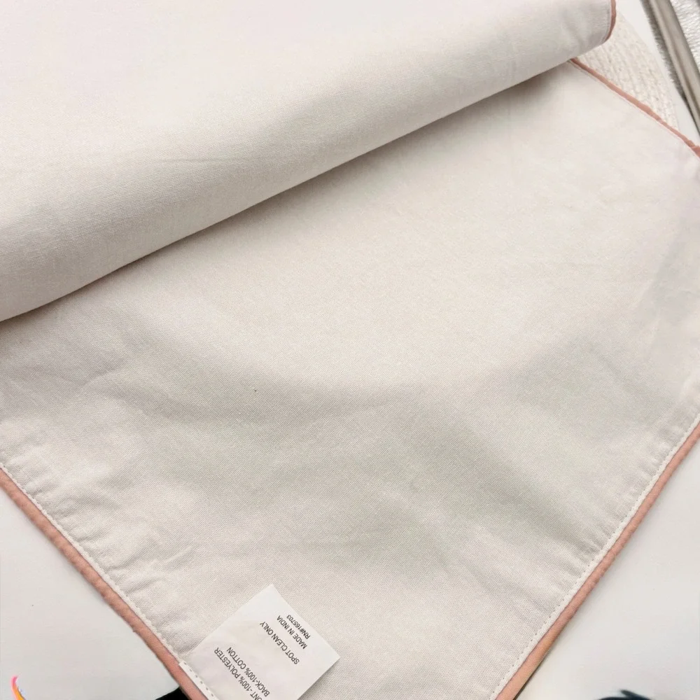 Easter Blessings Table Runner‎ and Set of 4 Braided Placemats Bunny Rabbit